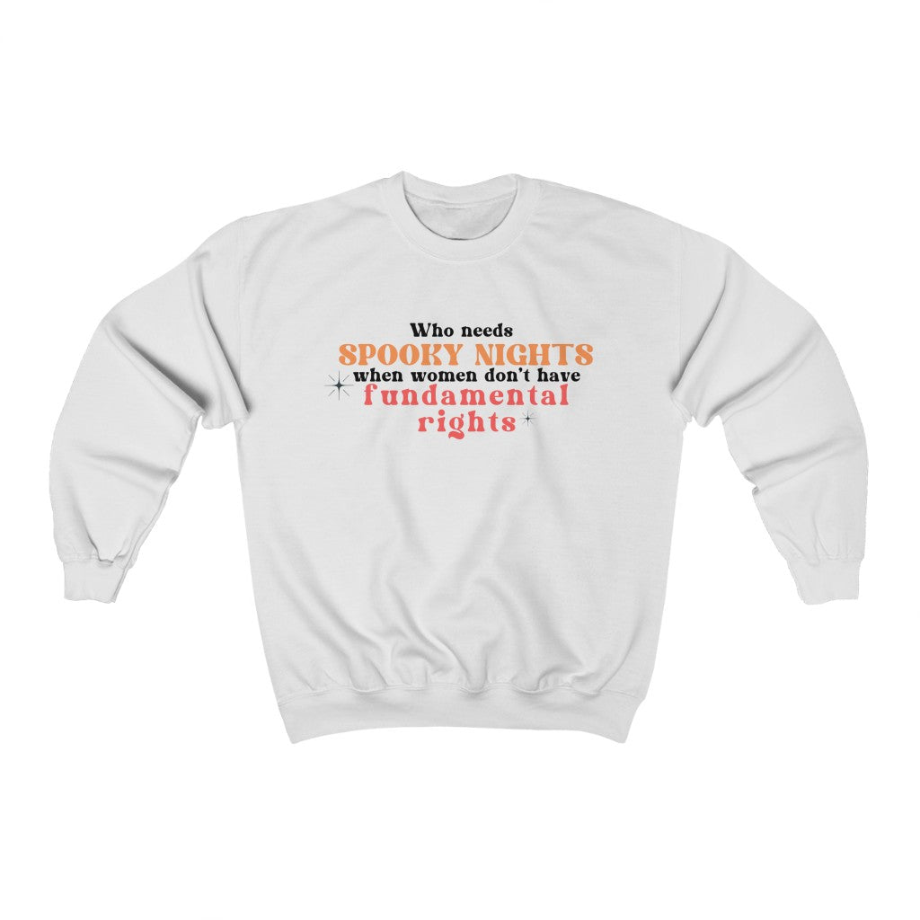 Pro Choice Halloween Sweatshirt - Happy Place Studio