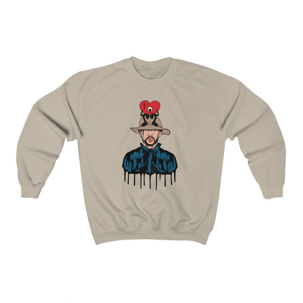 Bunny and Moscow Crewneck Sweatshirt - Happy Place Studio