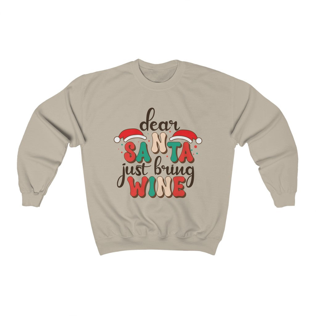 Just Bring Wine Sweatshirt - Happy Place Studio