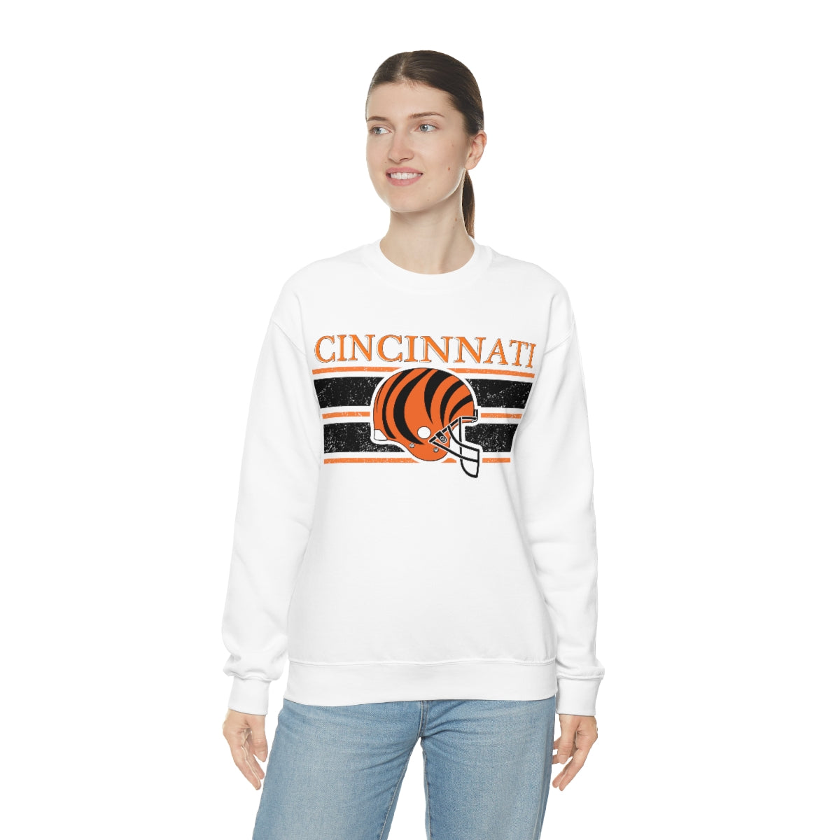 Vintage Cincinnati Crewneck Sweatshirt - Happy Place Studio