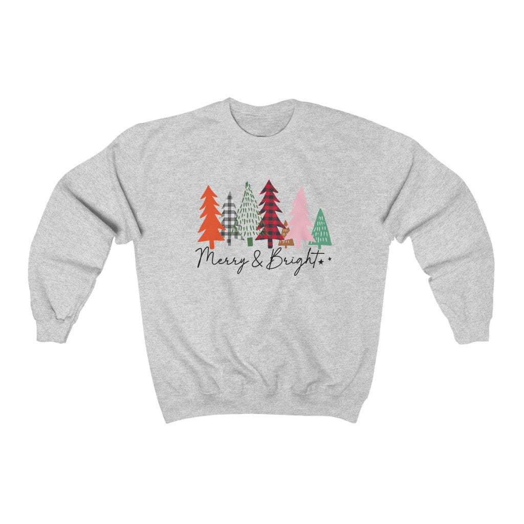 Merry and Bright Sweatshirt - Happy Place Studio