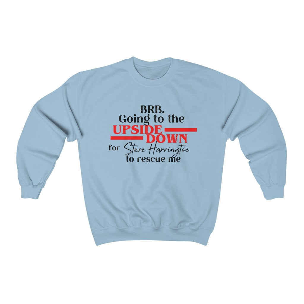 Rescued By Steve Sweatshirt - Happy Place Studio