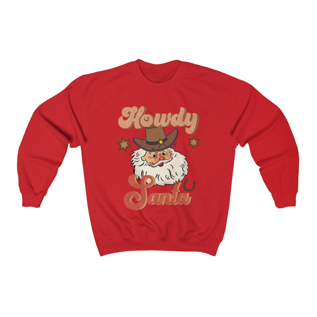 Howdy Santa Sweatshirt - Happy Place Studio