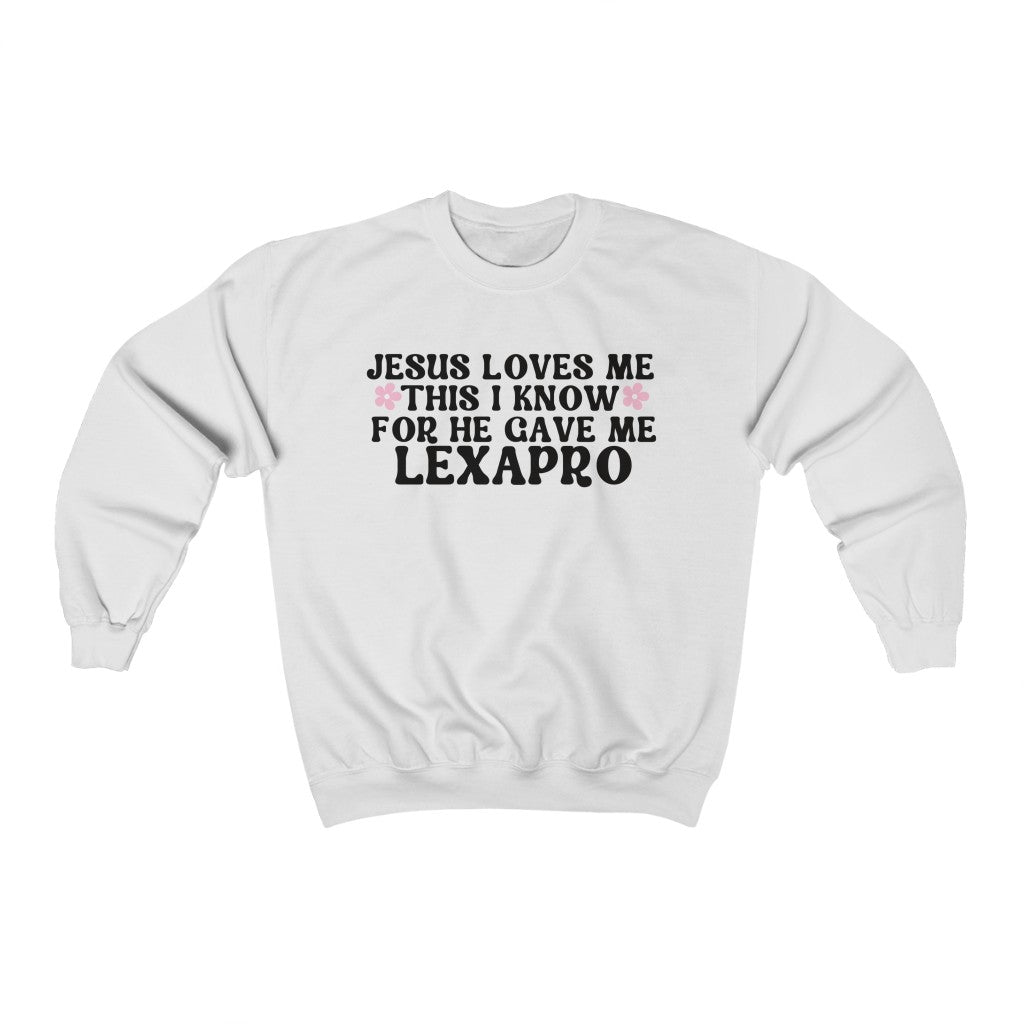 Jesus Loves Me Crewneck - Happy Place Studio