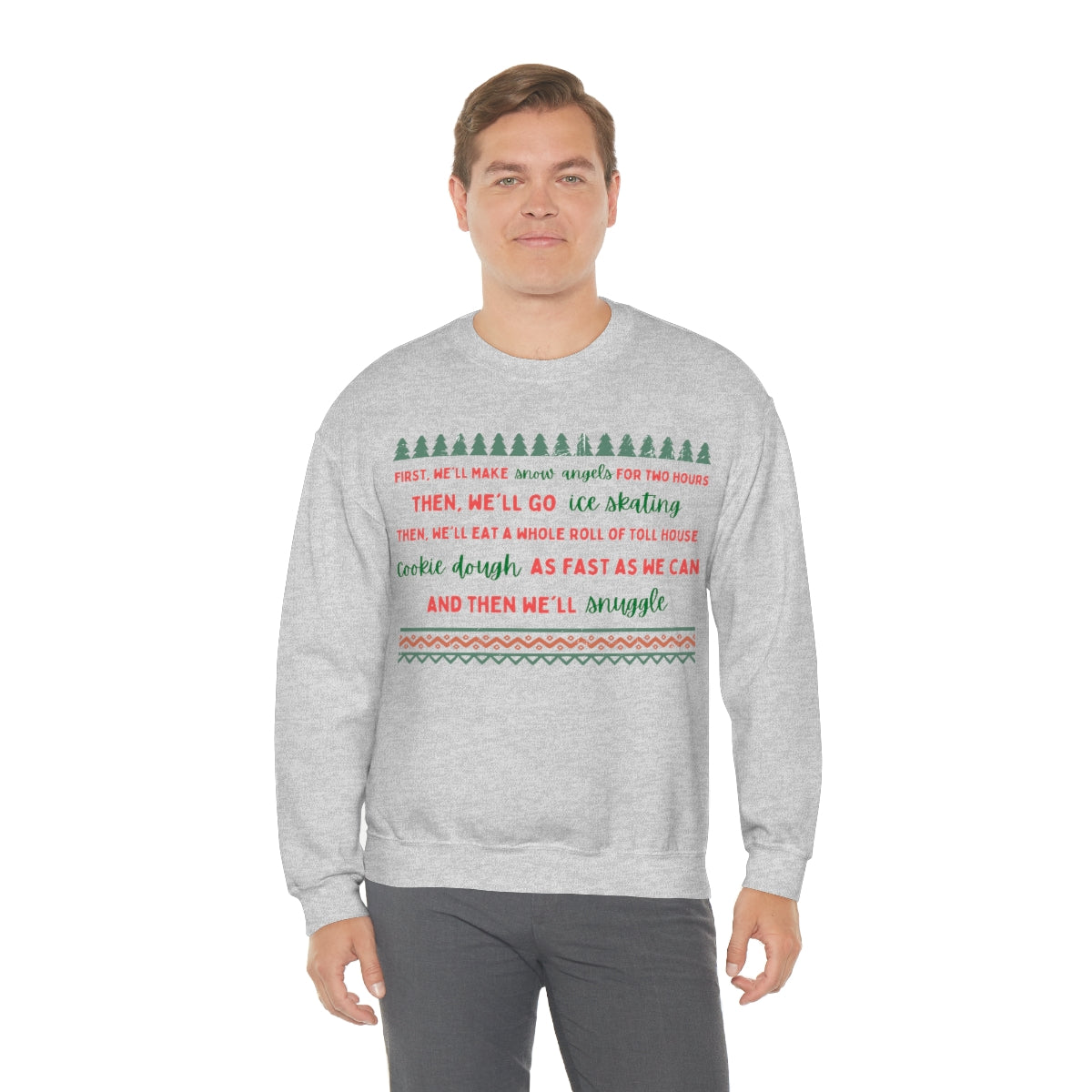 Christmas Elf Crewneck Sweatshirt - Happy Place Studio