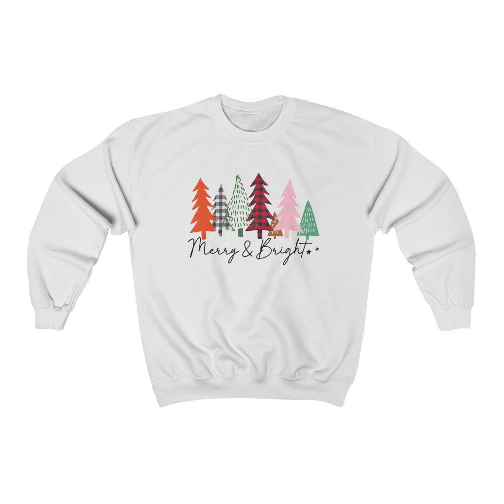 Merry and Bright Sweatshirt - Happy Place Studio