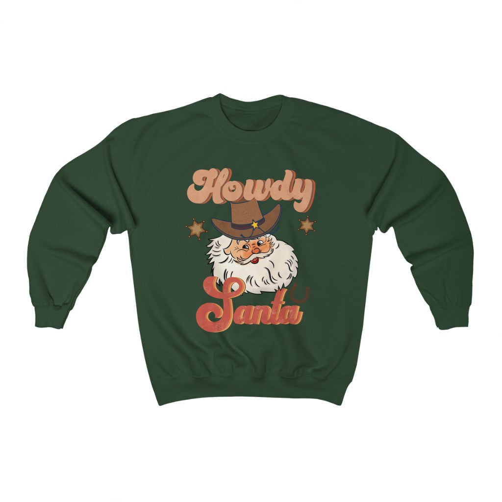 Howdy Santa Sweatshirt - Happy Place Studio