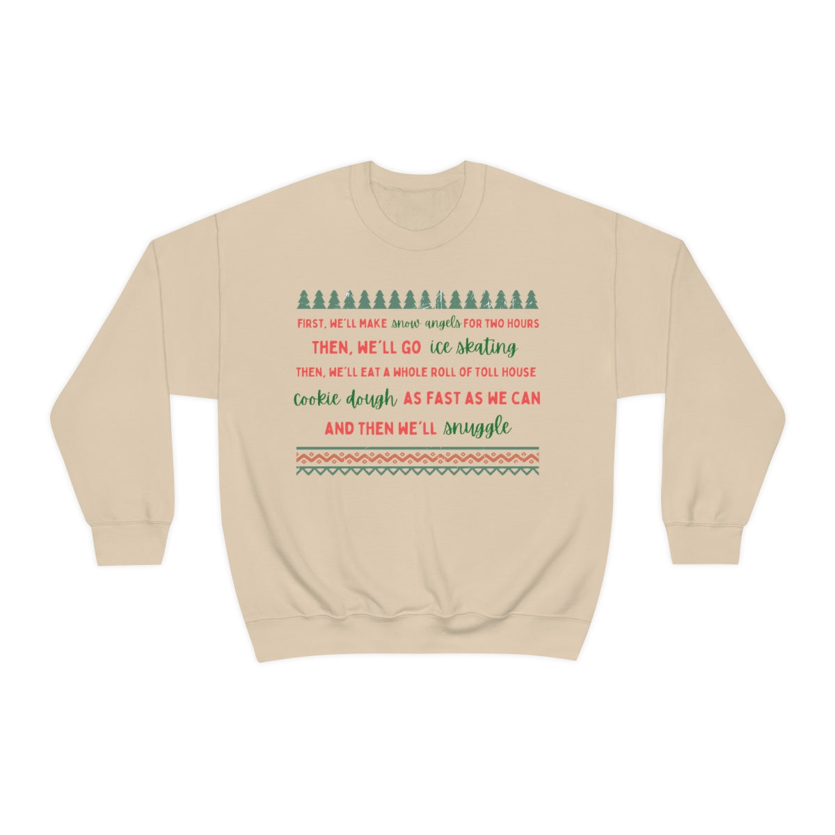 Christmas Elf Crewneck Sweatshirt - Happy Place Studio