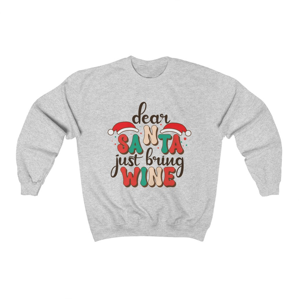Just Bring Wine Sweatshirt - Happy Place Studio
