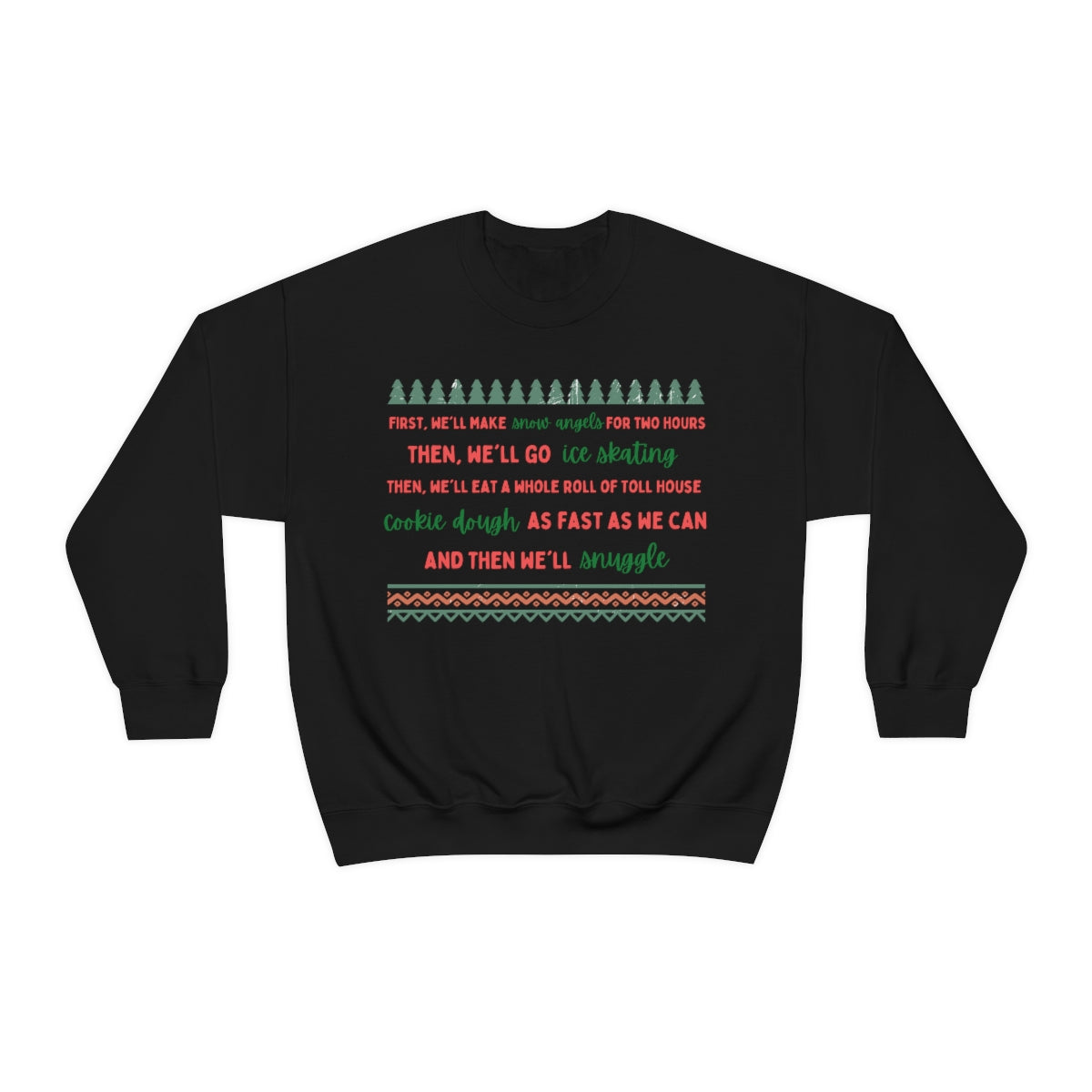 Christmas Elf Crewneck Sweatshirt - Happy Place Studio