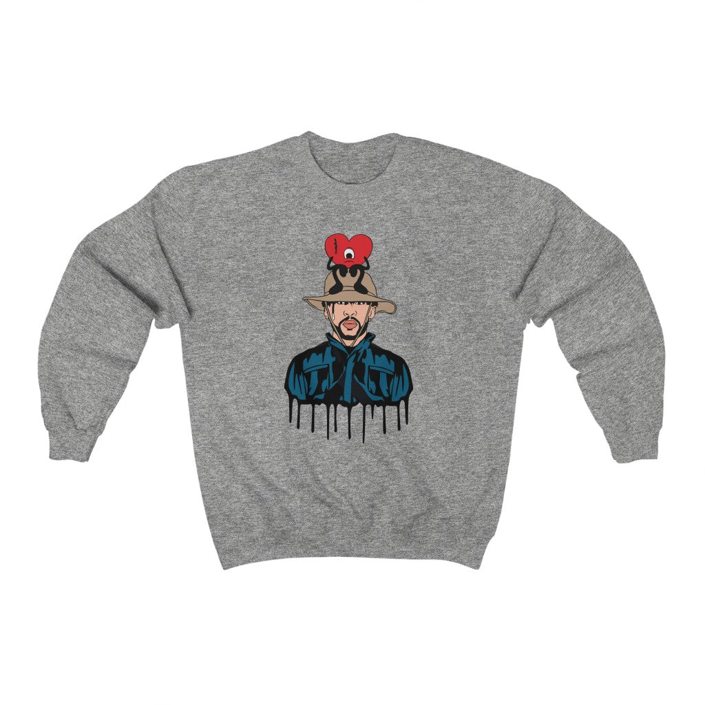 Bunny and Moscow Crewneck Sweatshirt - Happy Place Studio