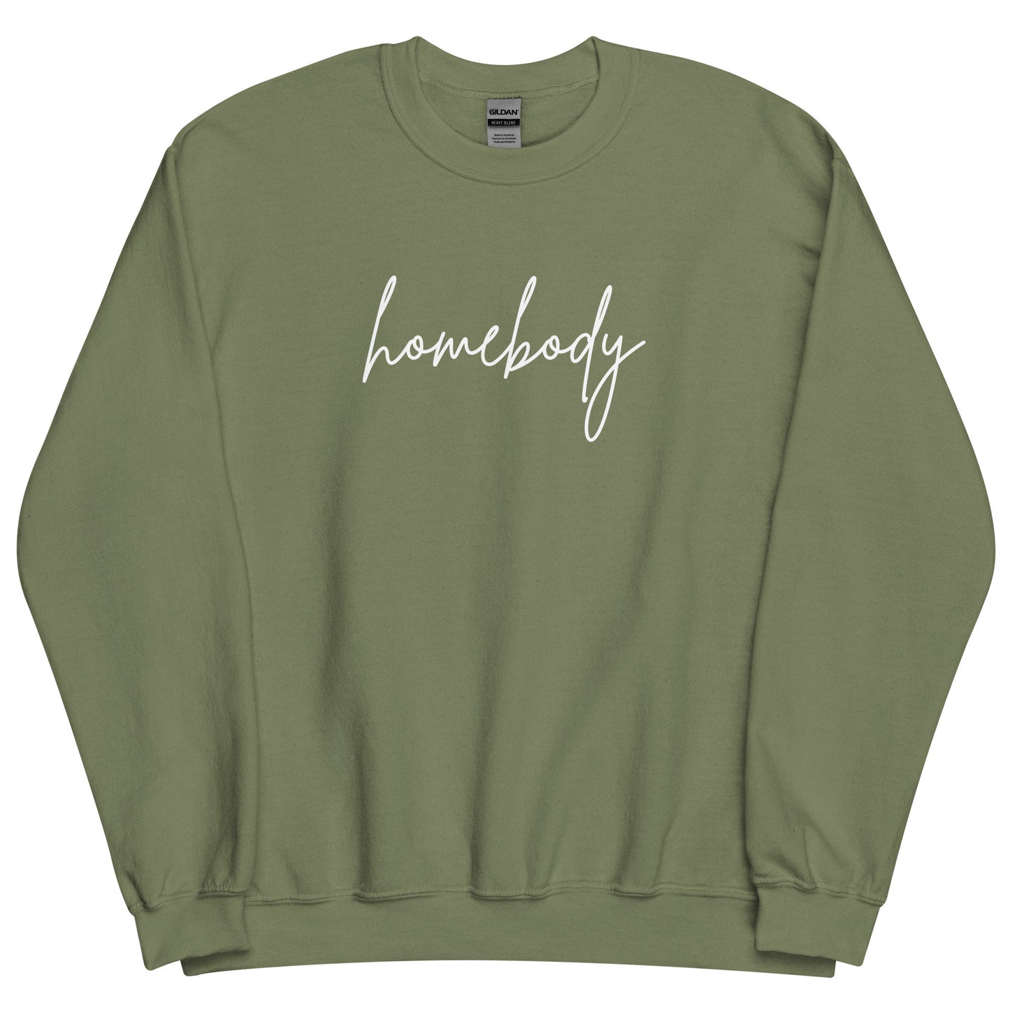 Homebody Embroidered Sweatshirt,Homebody Women’s Sweatshirt, Cute Women's Graphic sweatshirt, Homebody Shirt, Gift for homebody - Happy Place Studio