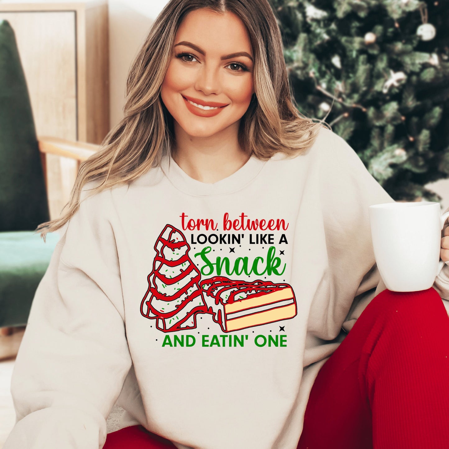 Christmas Cake Shirt,Tis The Season Christmas Shirt,Christmas Tree Shirt,Christmas Party Tee,Christmas Holiday Shirt,Baking Team Chr - Happy Place Studio