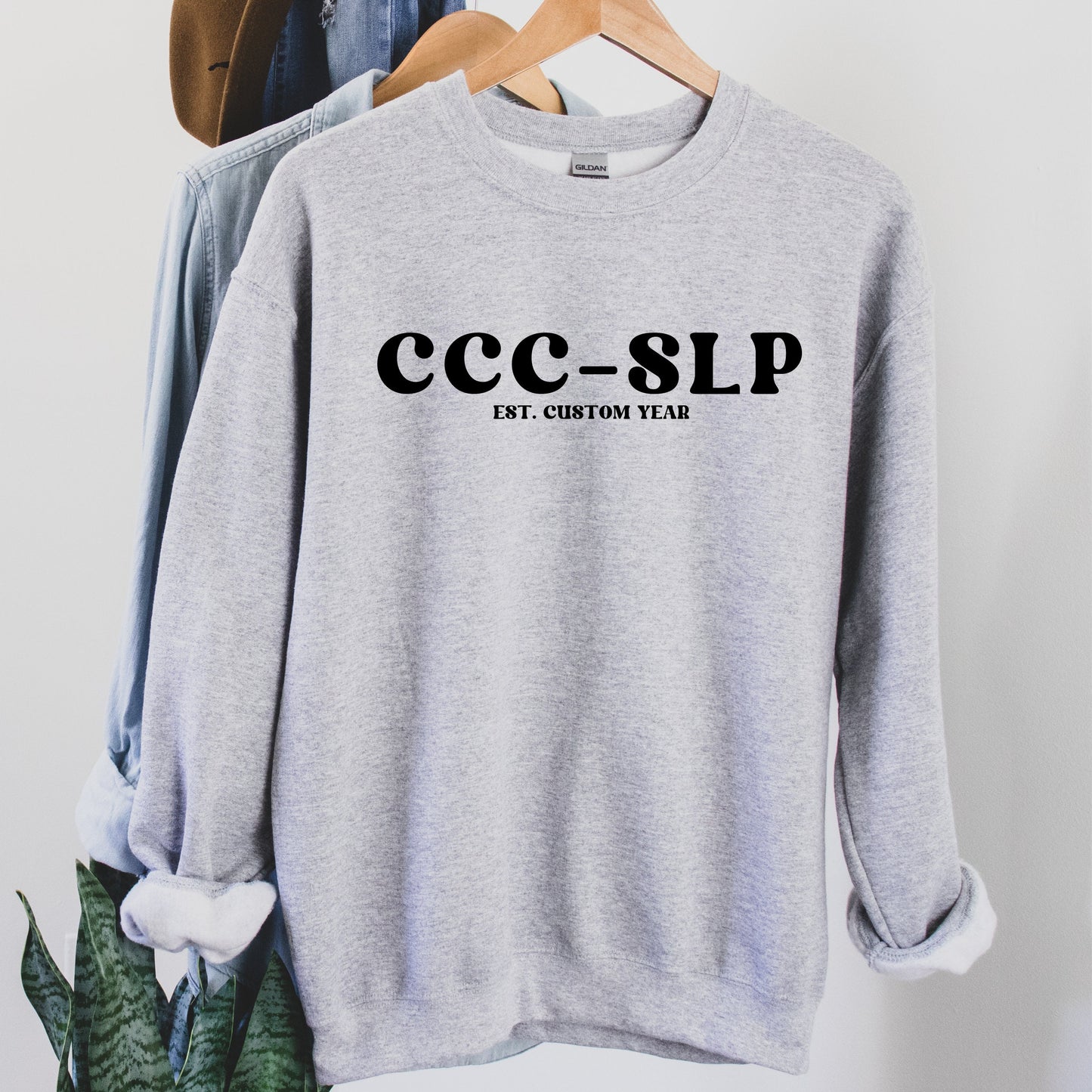 Custom speech therapist sweatshirt, SLP, Speech Language Pathologist Therapist Gift Sweatshirt, gift for SLP, gift for speech therapist - Happy Place Studio