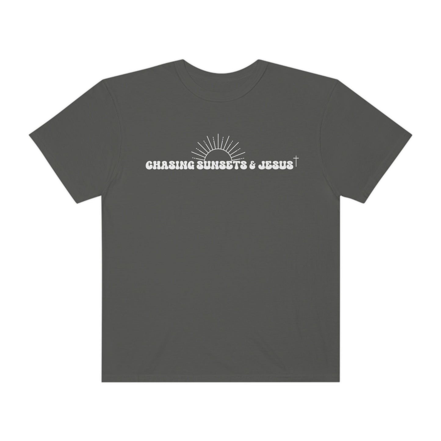 Comfort Colors® Jesus Shirt, Jesus is King Shirt, Christian Streetwear, Scripture Shirt, Jesus Loves You, Faith Over Fear, Love Like Jesus - Happy Place Studio