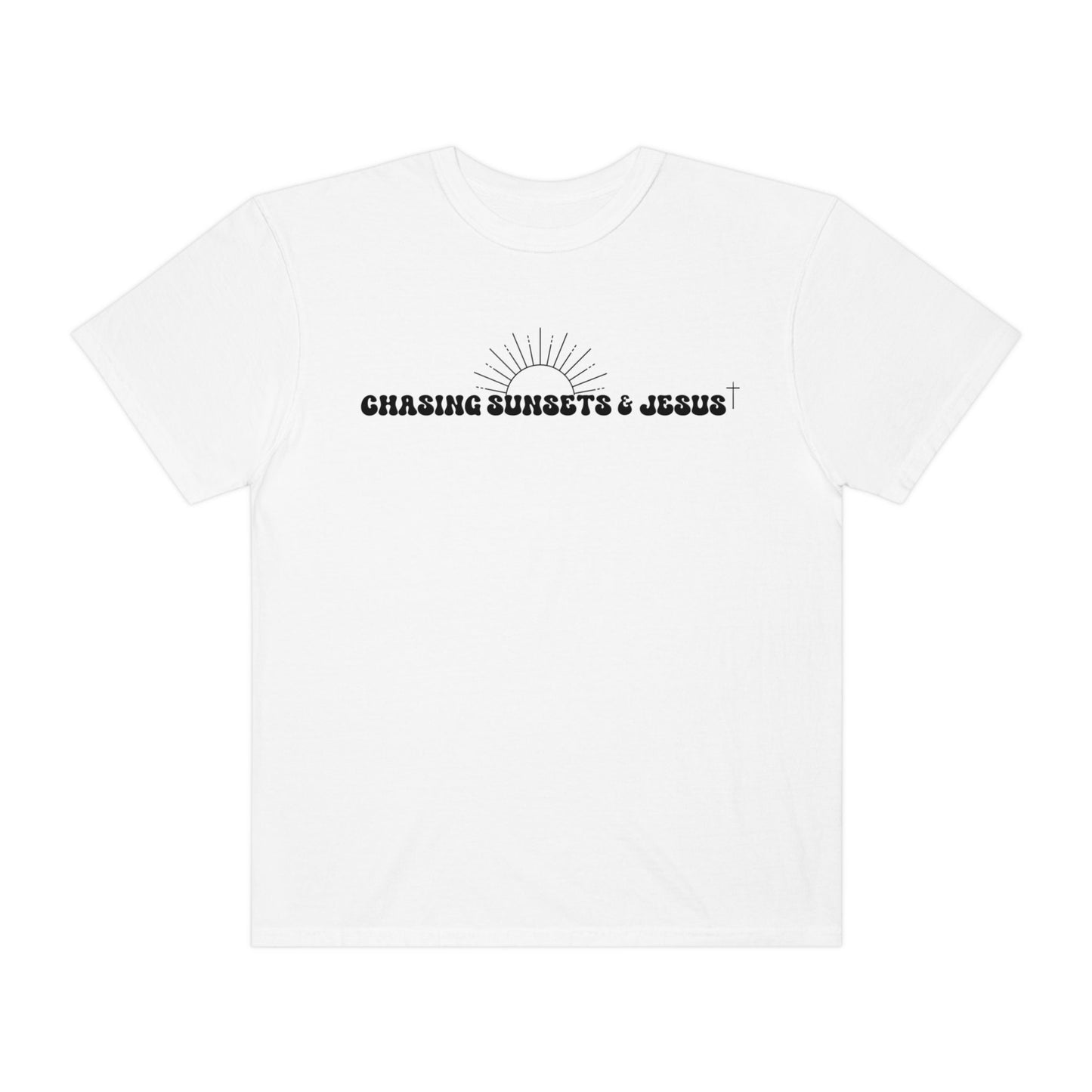 Comfort Colors® Jesus Shirt, Jesus is King Shirt, Christian Streetwear, Scripture Shirt, Jesus Loves You, Faith Over Fear, Love Like Jesus - Happy Place Studio