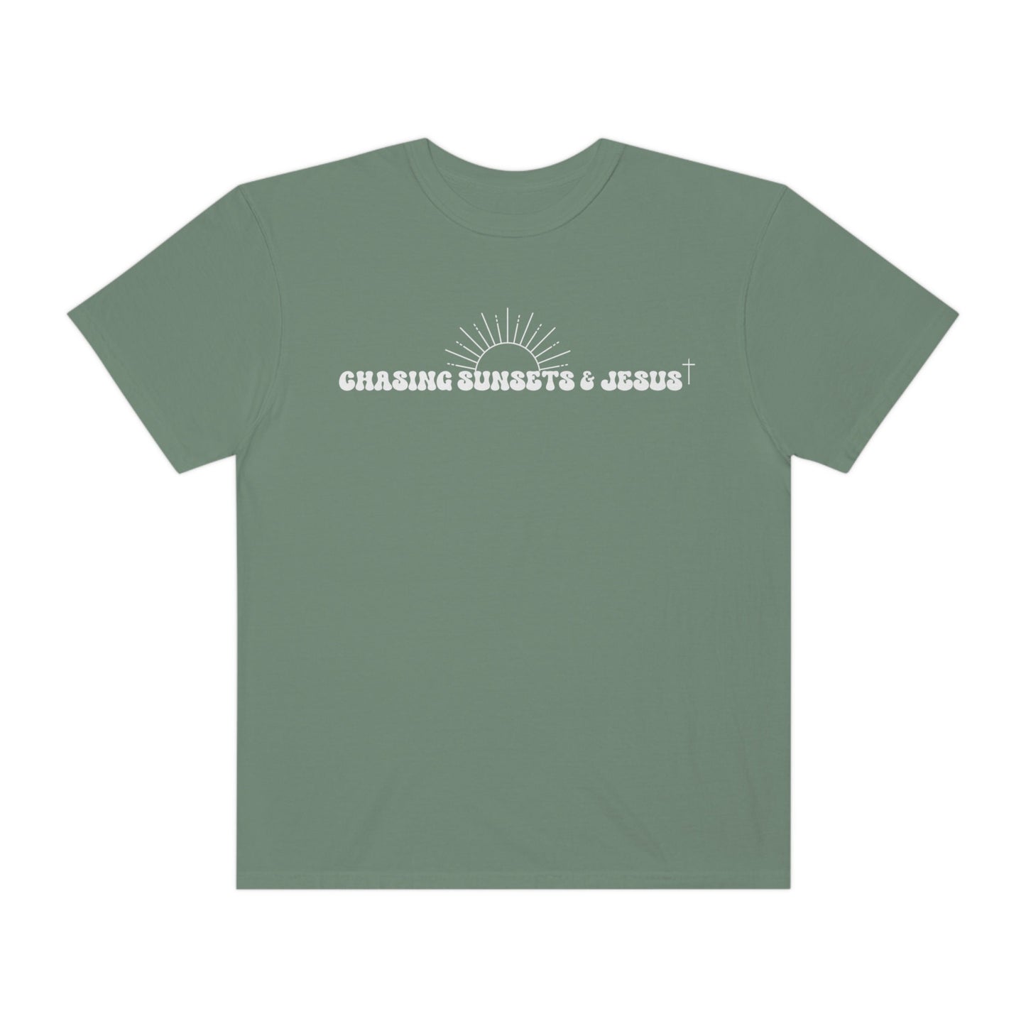 Comfort Colors® Jesus Shirt, Jesus is King Shirt, Christian Streetwear, Scripture Shirt, Jesus Loves You, Faith Over Fear, Love Like Jesus - Happy Place Studio