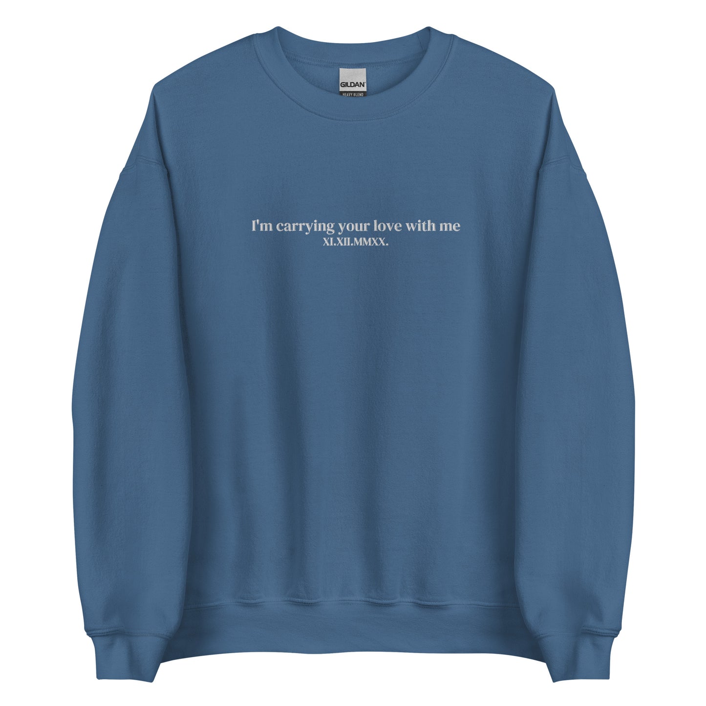 Custom Roman Numeral Sweatshirt - They Said It Studio