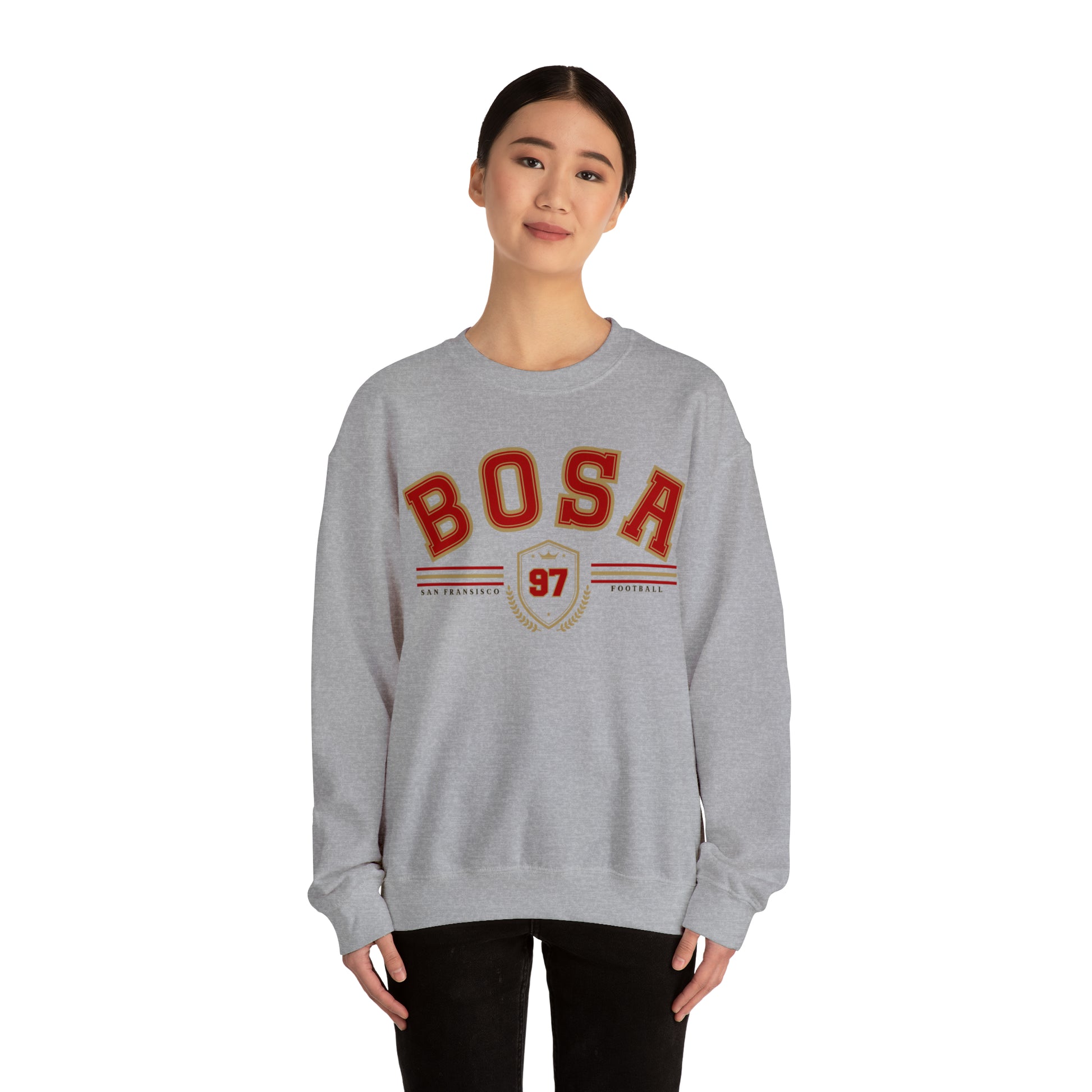 Nick Bosa Sweatshirt - Happy Place Studio