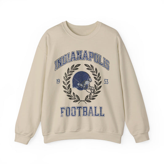Indianapolis Football Sweatshirt, Vintage Indianapolis Football Crewneck Sweatshirt, Indianapolis tshirt, Indianapolis Hoodie, Colt shirt