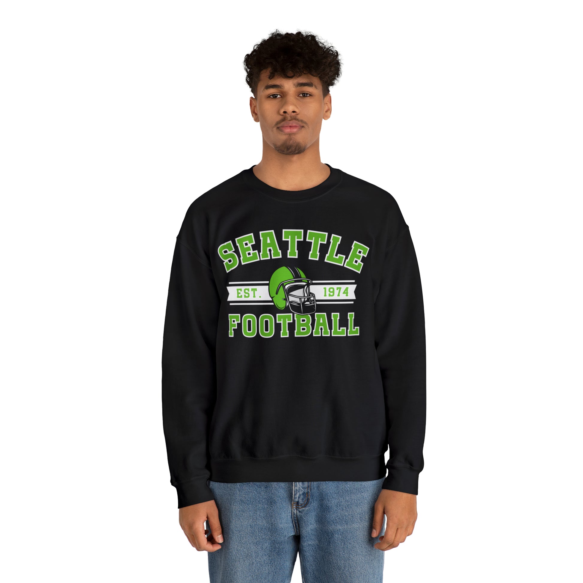 Seattle Football Crewneck - Happy Place Studio