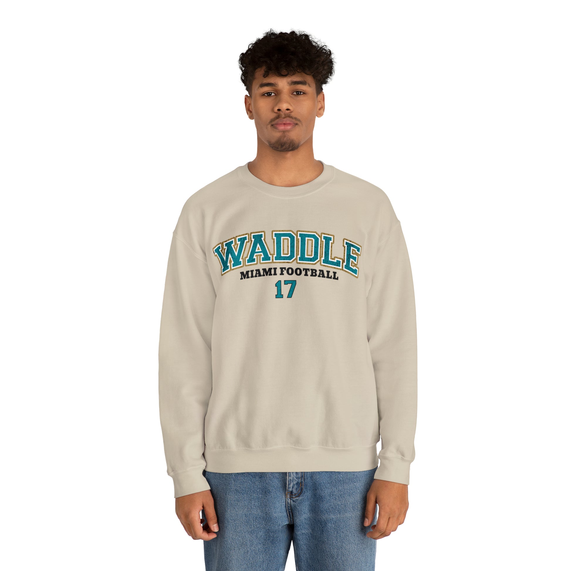 Jaylen Waddle Sweatshirt - Happy Place Studio
