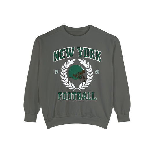 Comfort Colors Jets Football Sweatshirt