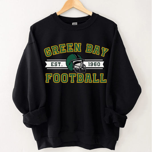 Green Bay Football Sweatshirt - Happy Place Studio
