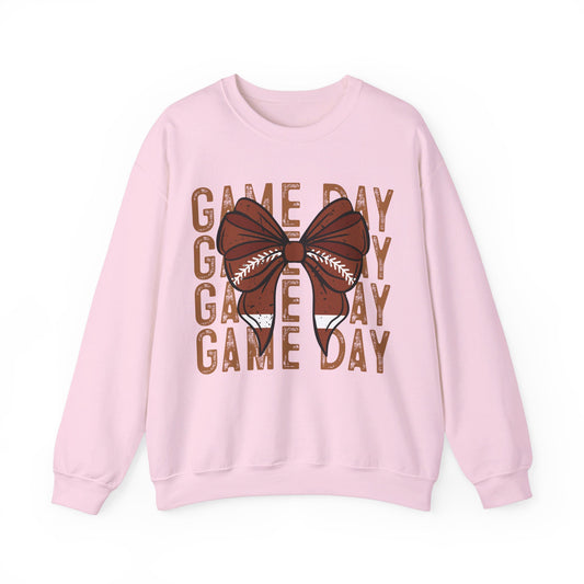 Football Sweatshirt Game Day Sweatshirt Coquette Football Sweater Football Hoodie Football Mom Sweatshirt Football Wife Football Girlfriend