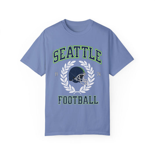 Comfort Colors Seattle Football Shirt