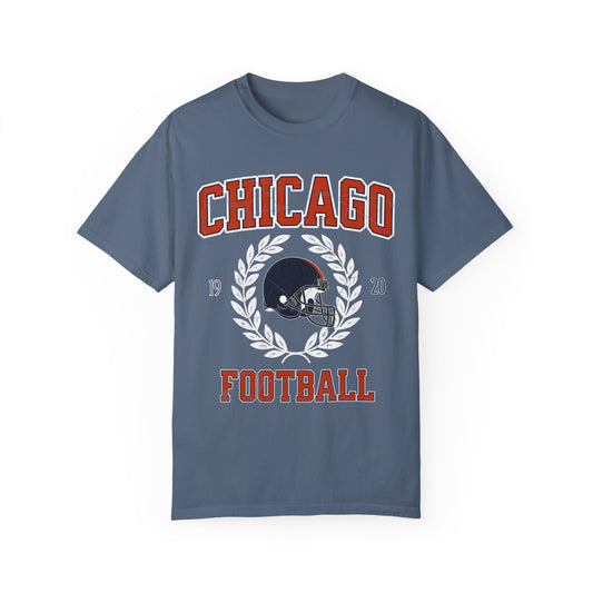 Comfort Colors Chicago Football Shirt