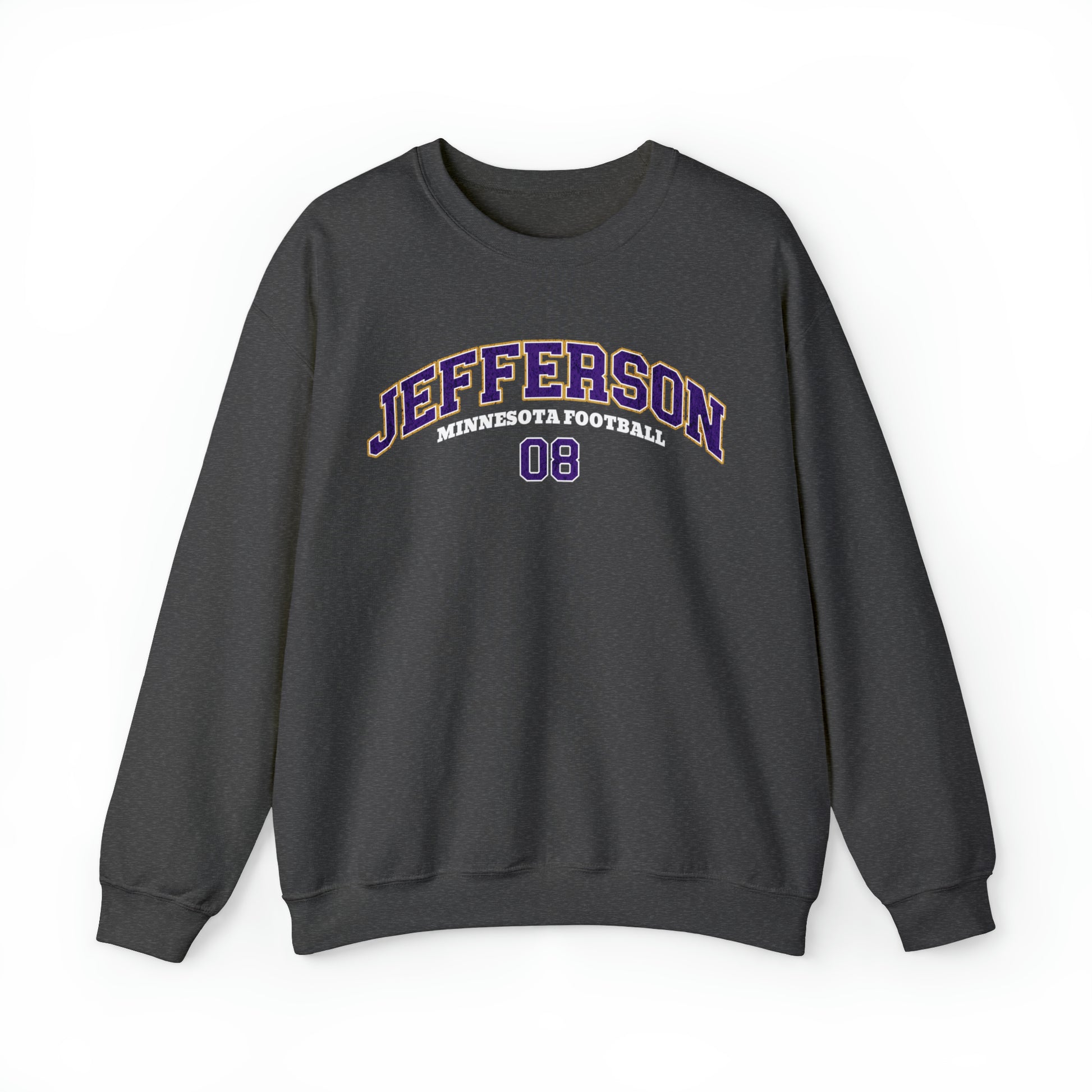 Justin Jefferson Sweatshirt, Minnesota Football Sweatshirt,Justin Jefferson Crewneck,Skol Minnesota,Justin Jefferson Shirt,Viking Sweatshirt - Happy Place Studio