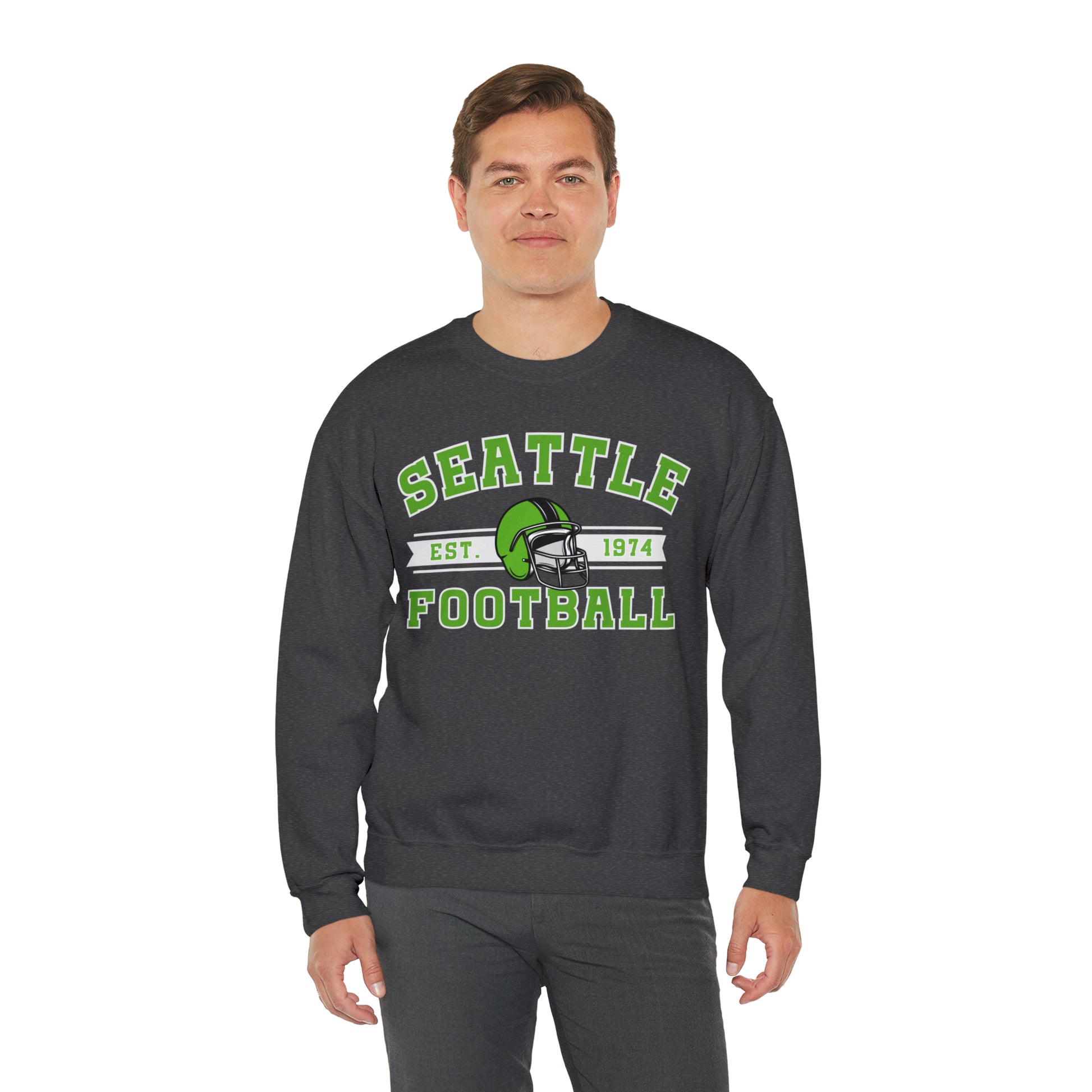 Seattle Football Crewneck - Happy Place Studio