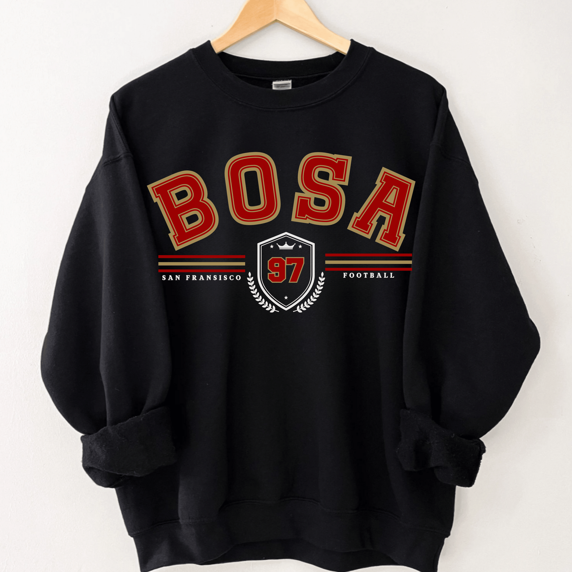 Nick Bosa Sweatshirt - Happy Place Studio