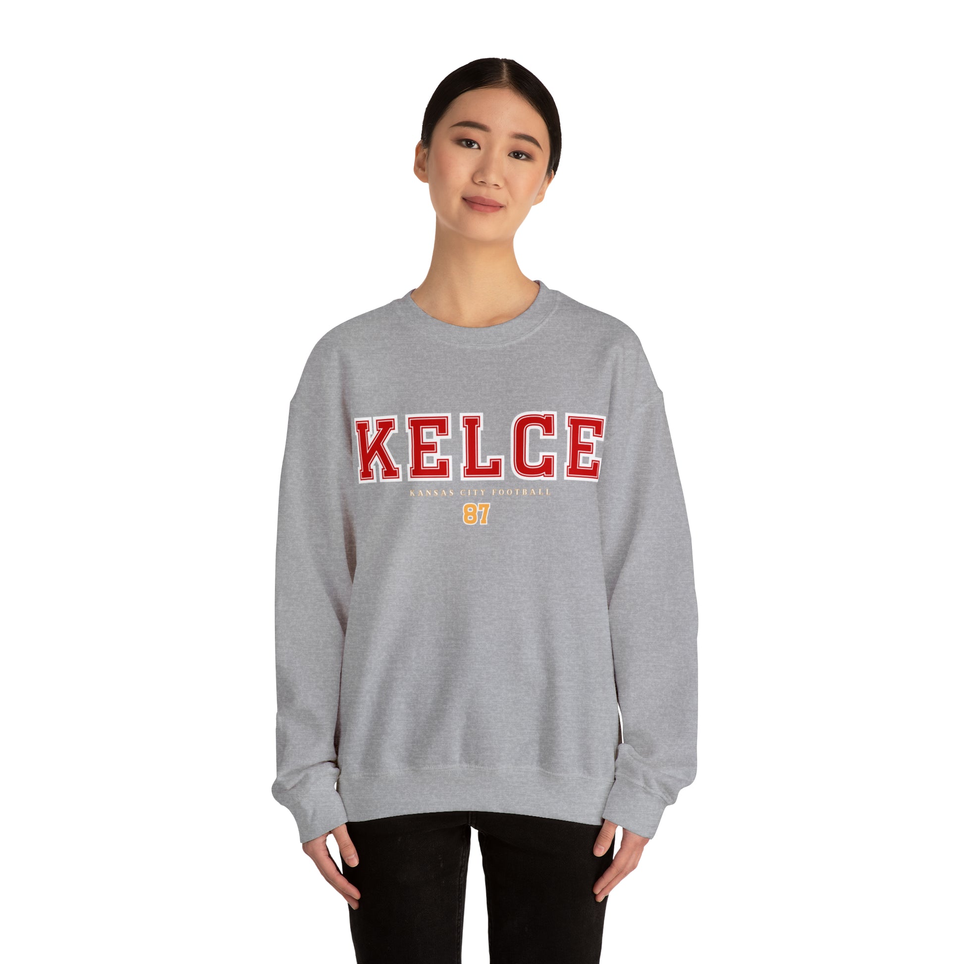 Travis Kelce 87 Sweatshirt - Happy Place Studio