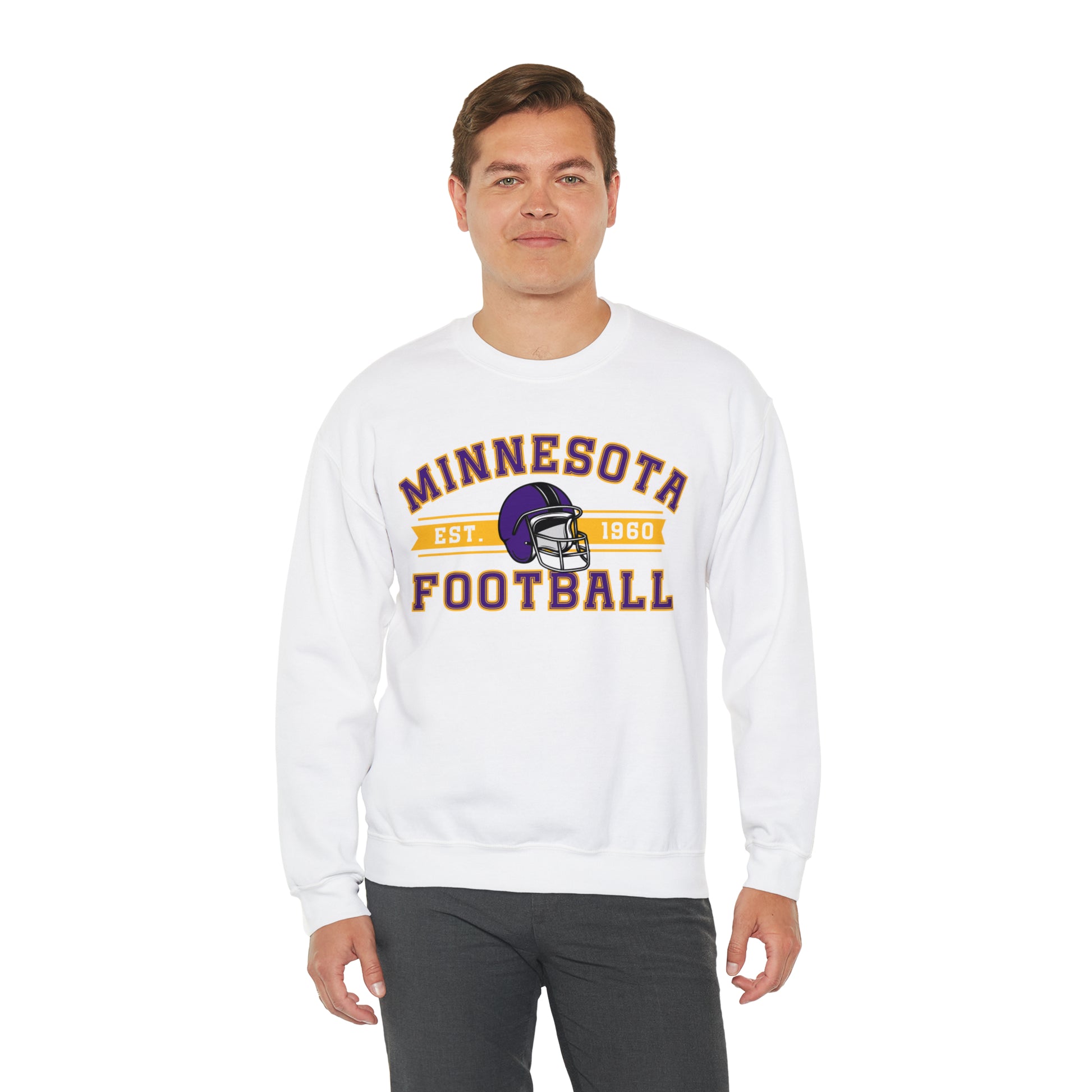 Minnesota Football Sweatshirt - Happy Place Studio