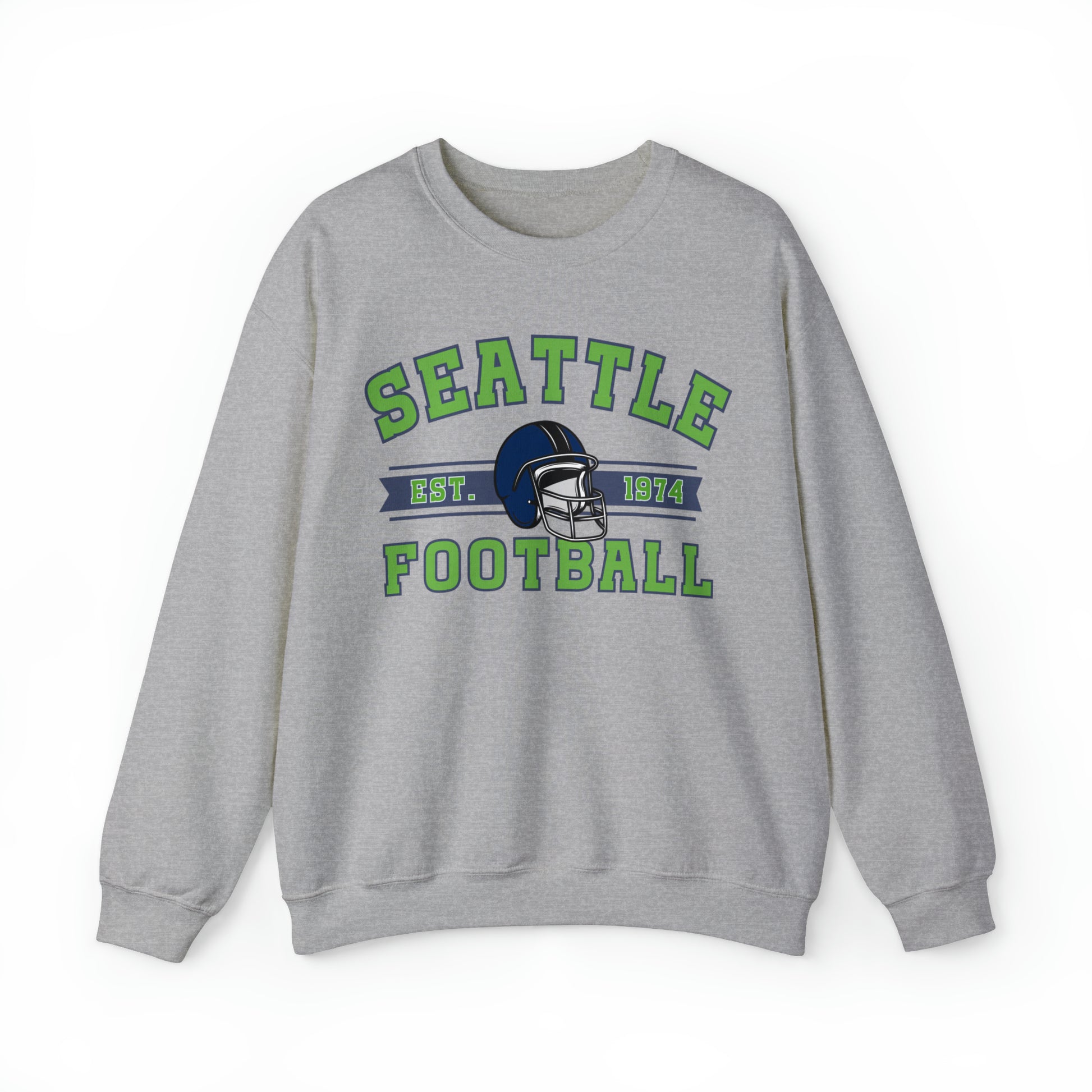 Seattle Football Crewneck - Happy Place Studio