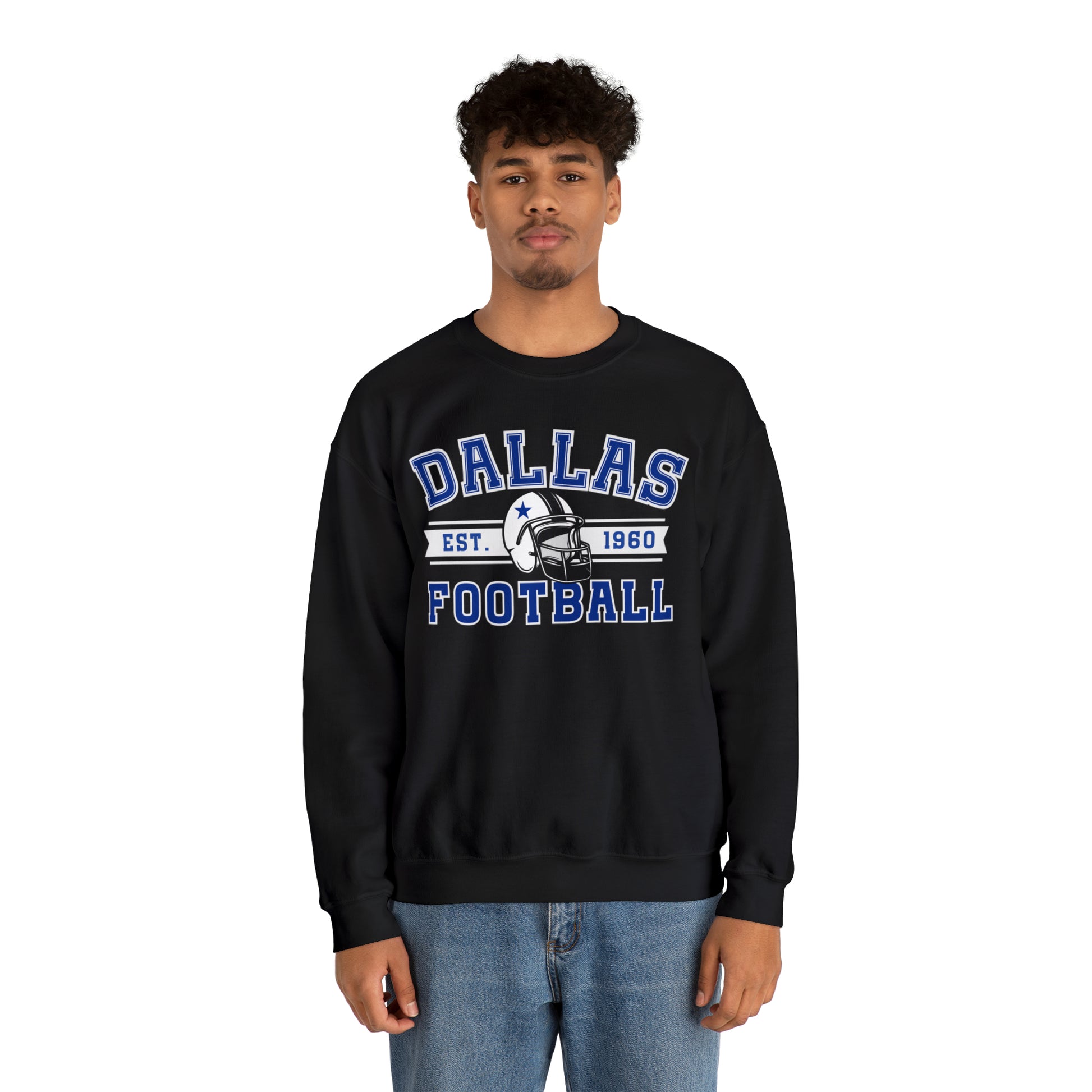 Dallas Football Sweatshirt - Happy Place Studio