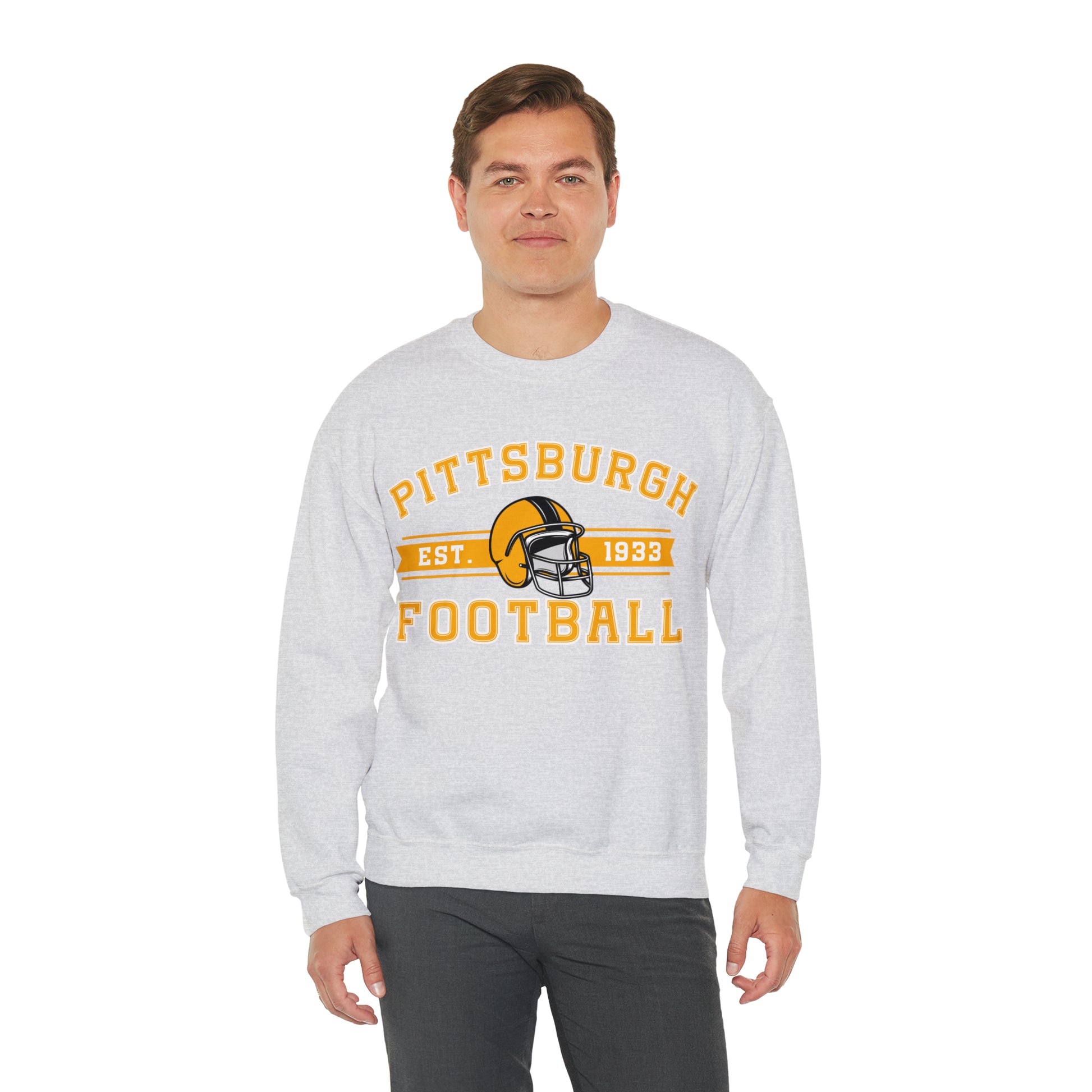 Pittsburgh Football Sweatshirt - Happy Place Studio