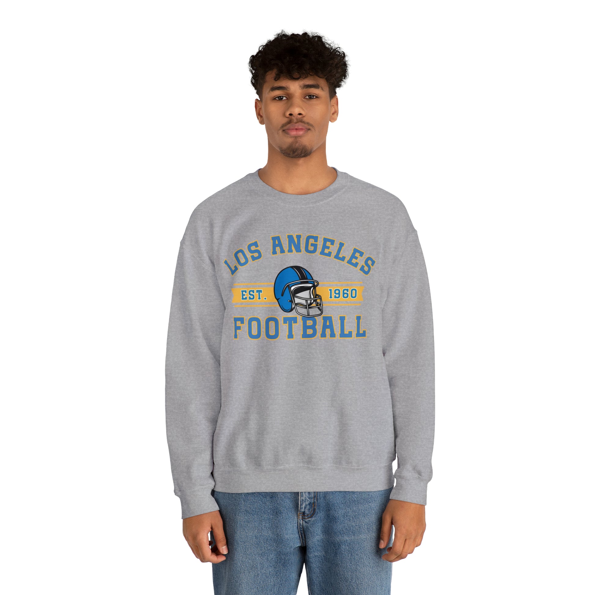 Los Angeles Football Sweatshirt - Happy Place Studio