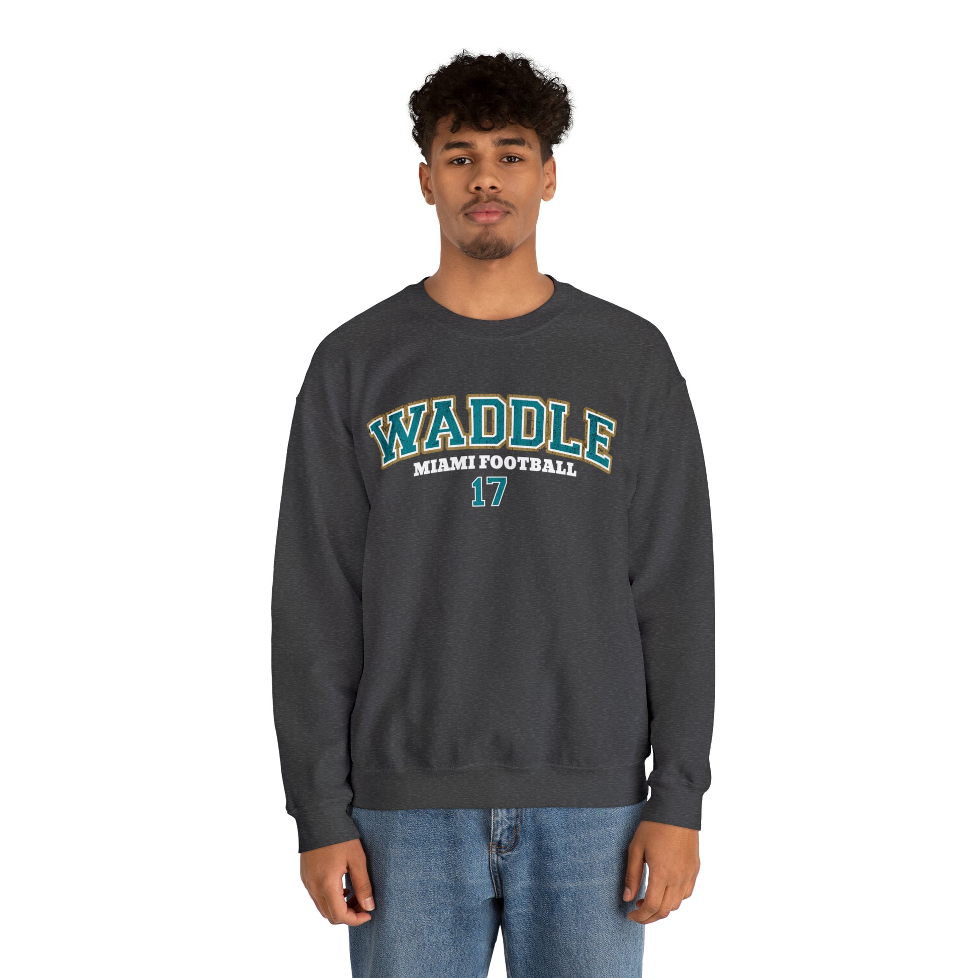 Jaylen Waddle Sweatshirt - Happy Place Studio