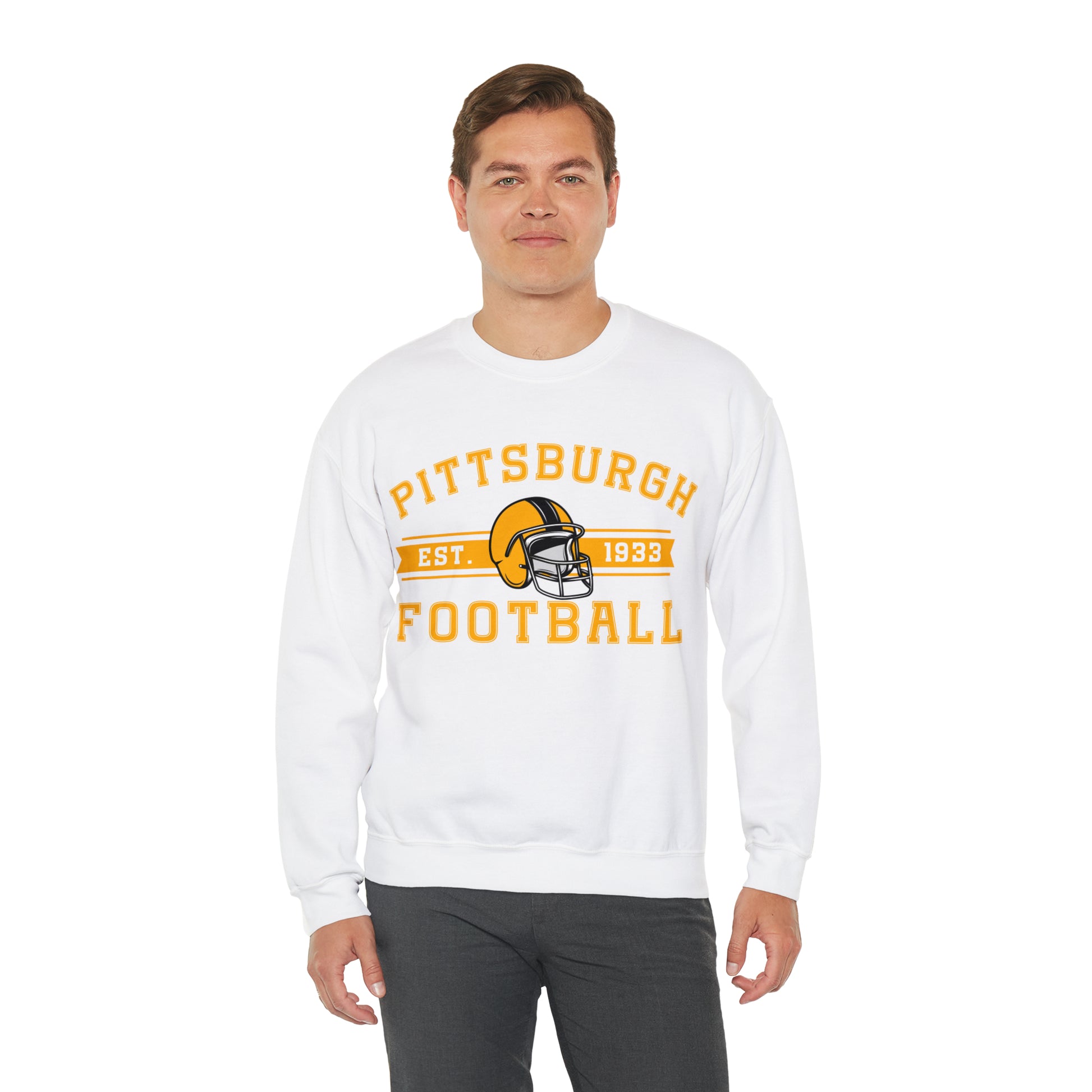 Pittsburgh Football Sweatshirt - Happy Place Studio