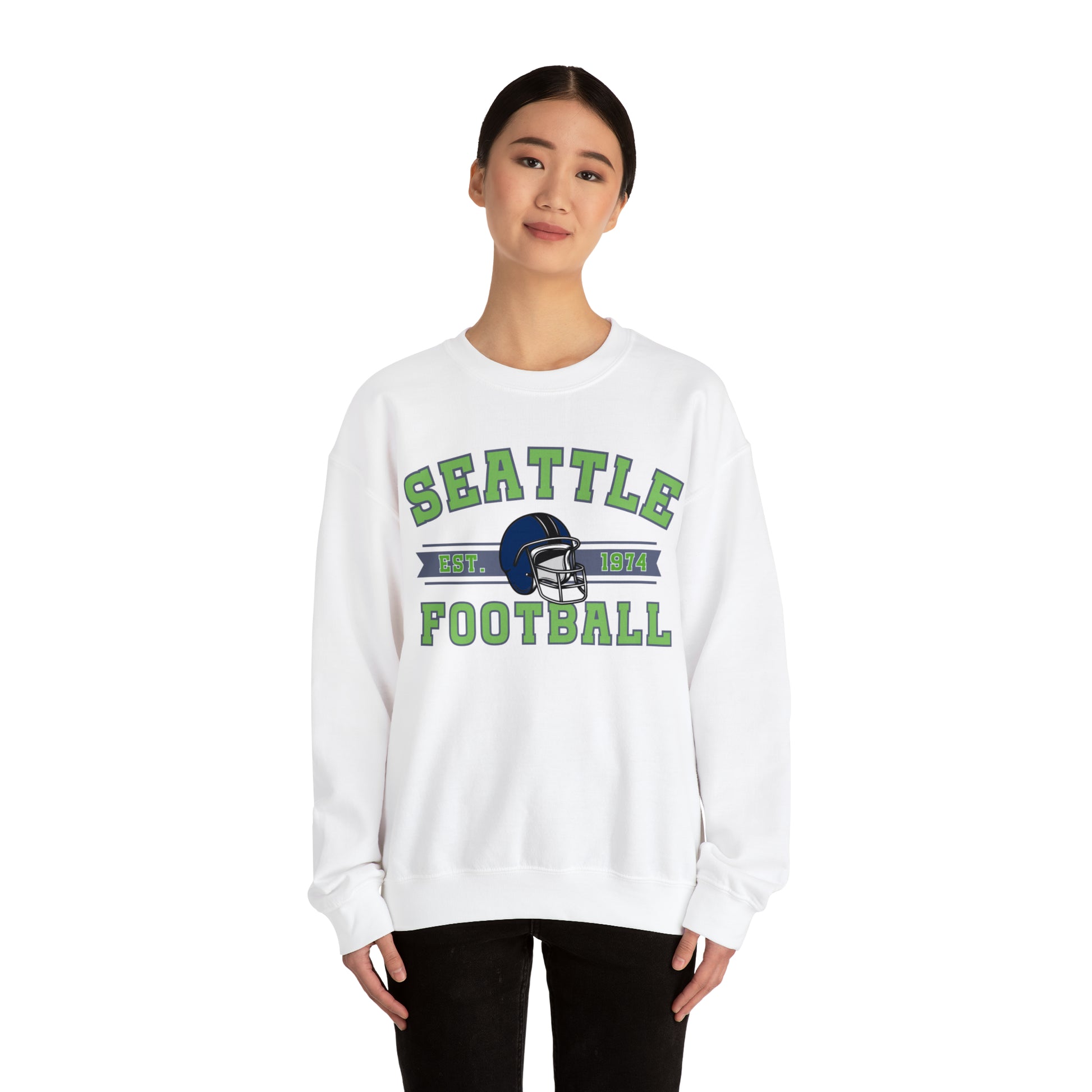 Seattle Football Crewneck - Happy Place Studio