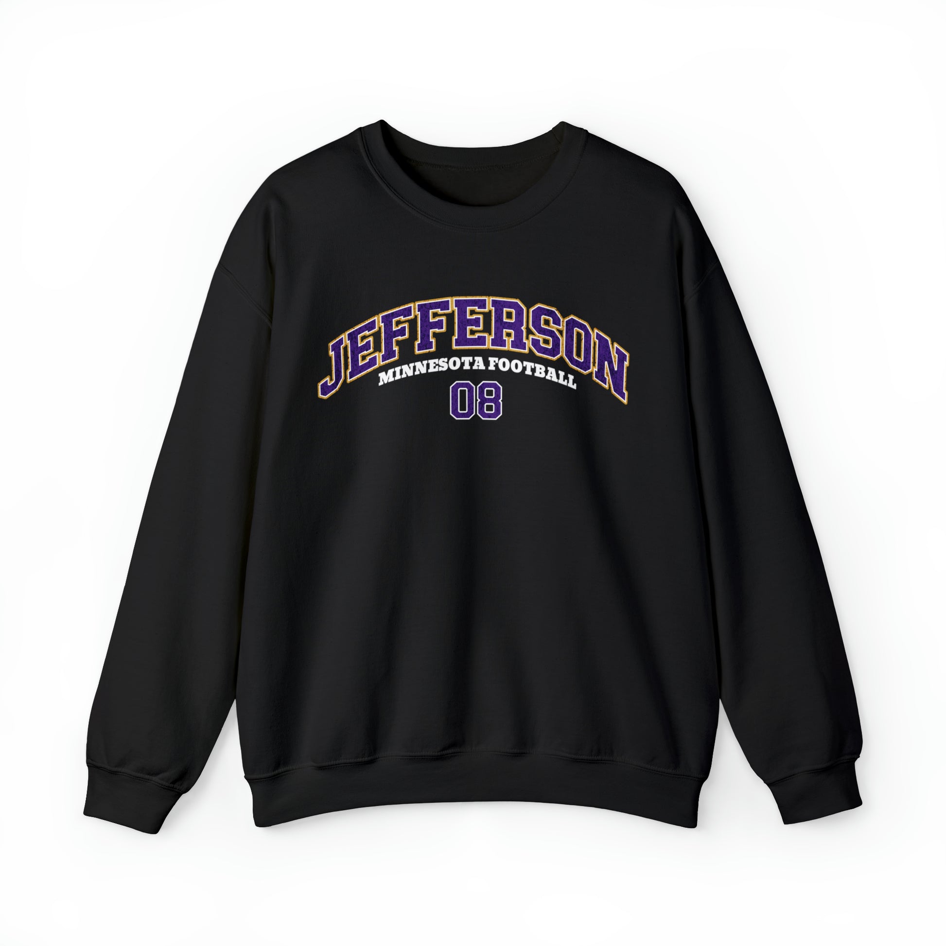 Justin Jefferson Sweatshirt, Minnesota Football Sweatshirt,Justin Jefferson Crewneck,Skol Minnesota,Justin Jefferson Shirt,Viking Sweatshirt - Happy Place Studio