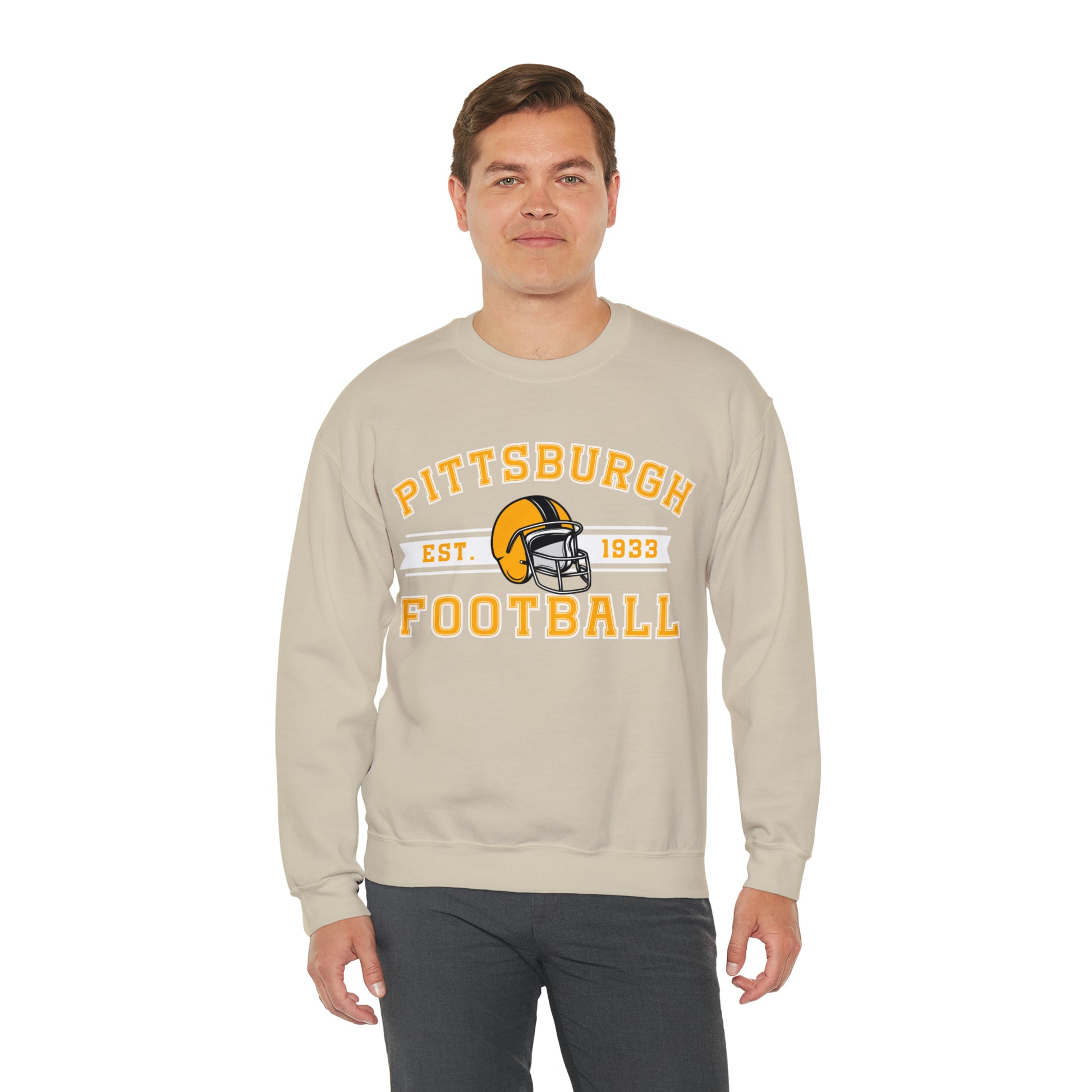 Pittsburgh Football Sweatshirt - Happy Place Studio