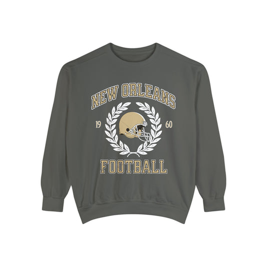 Comfort Colors New Orleans Football Sweatshirt, Vintage New Orleans Football Sweatshirt, New Orleans T-Shirt, New Orleans Tee, Saint Shirt