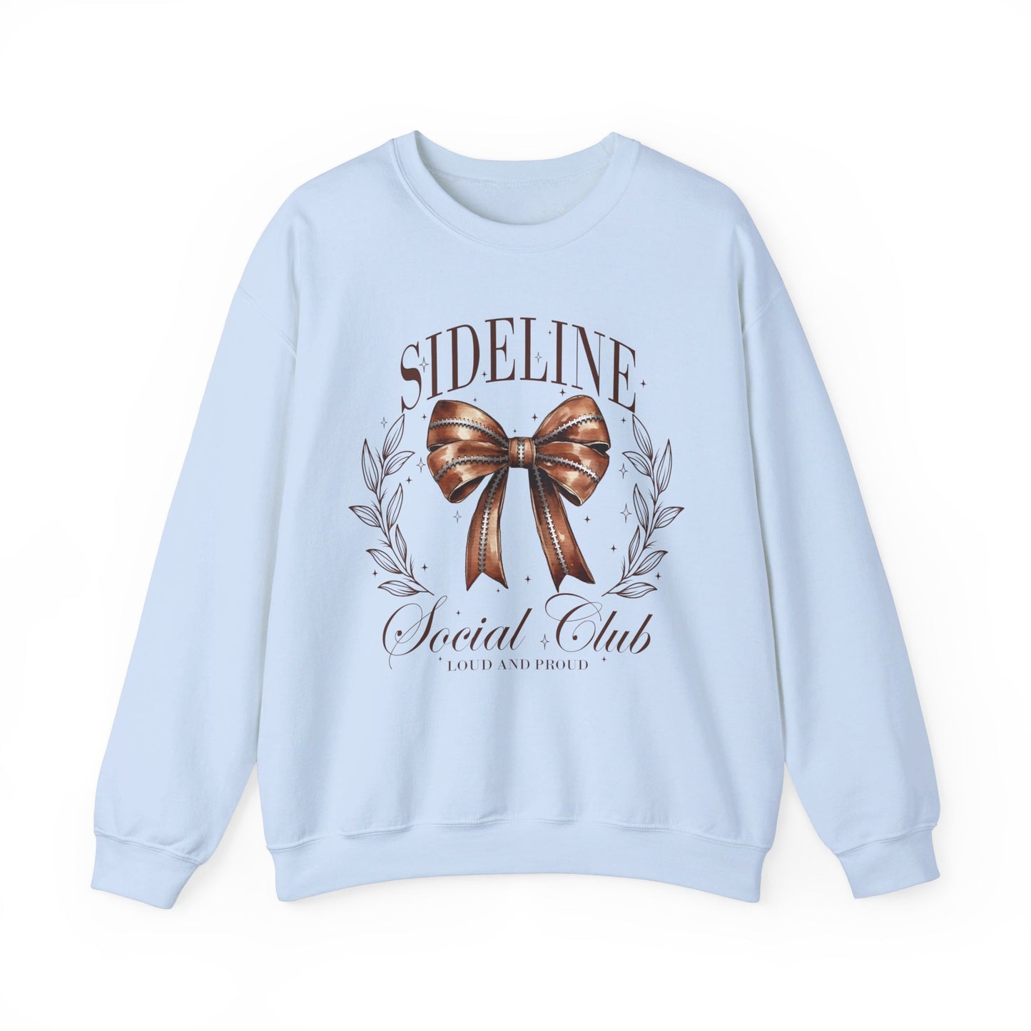 Football Sweatshirt Sideline Social Club Coquette Football Sweater Football Hoodie Football Mom Sweatshirt Football Wife Football Girlfriend