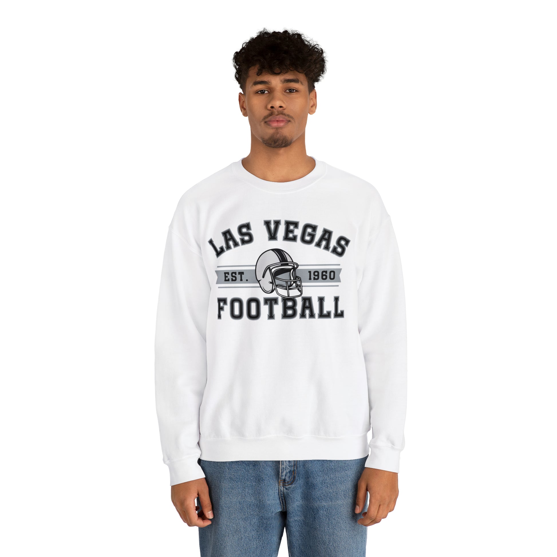 Las Vegas Football Sweatshirt - Happy Place Studio