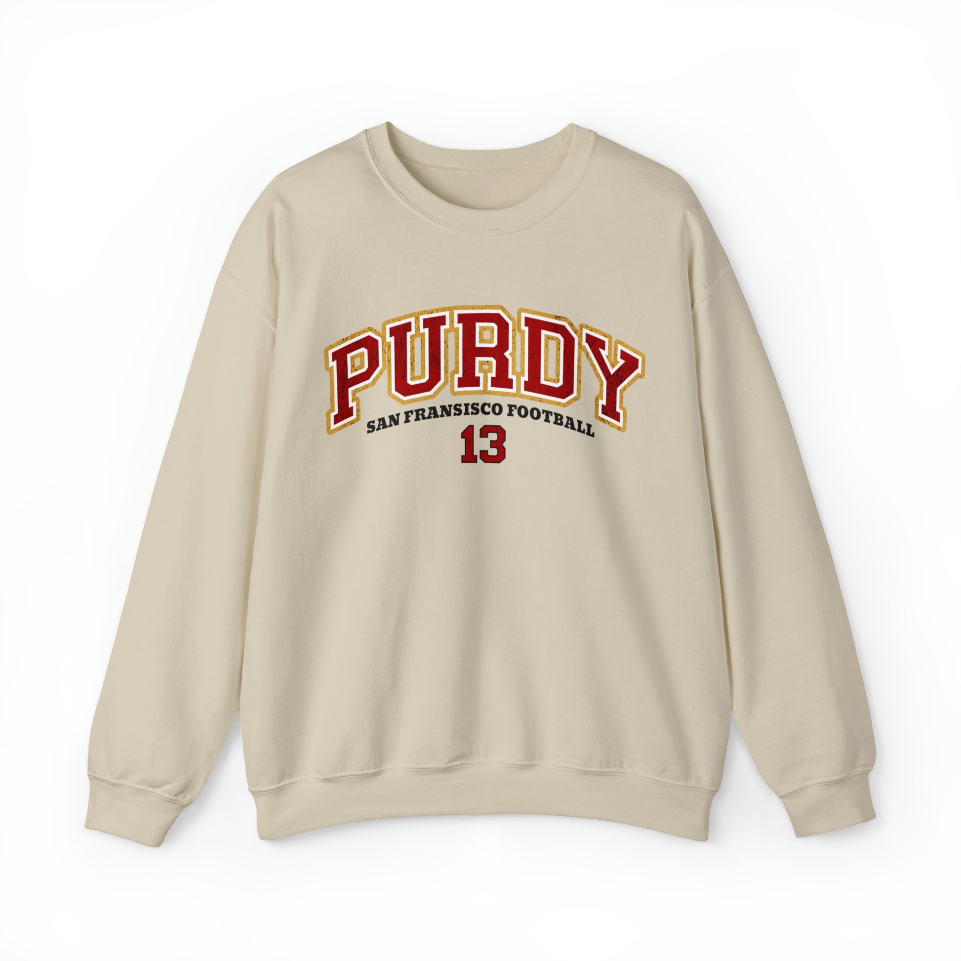 Brock Purdy Sweatshirt - Happy Place Studio
