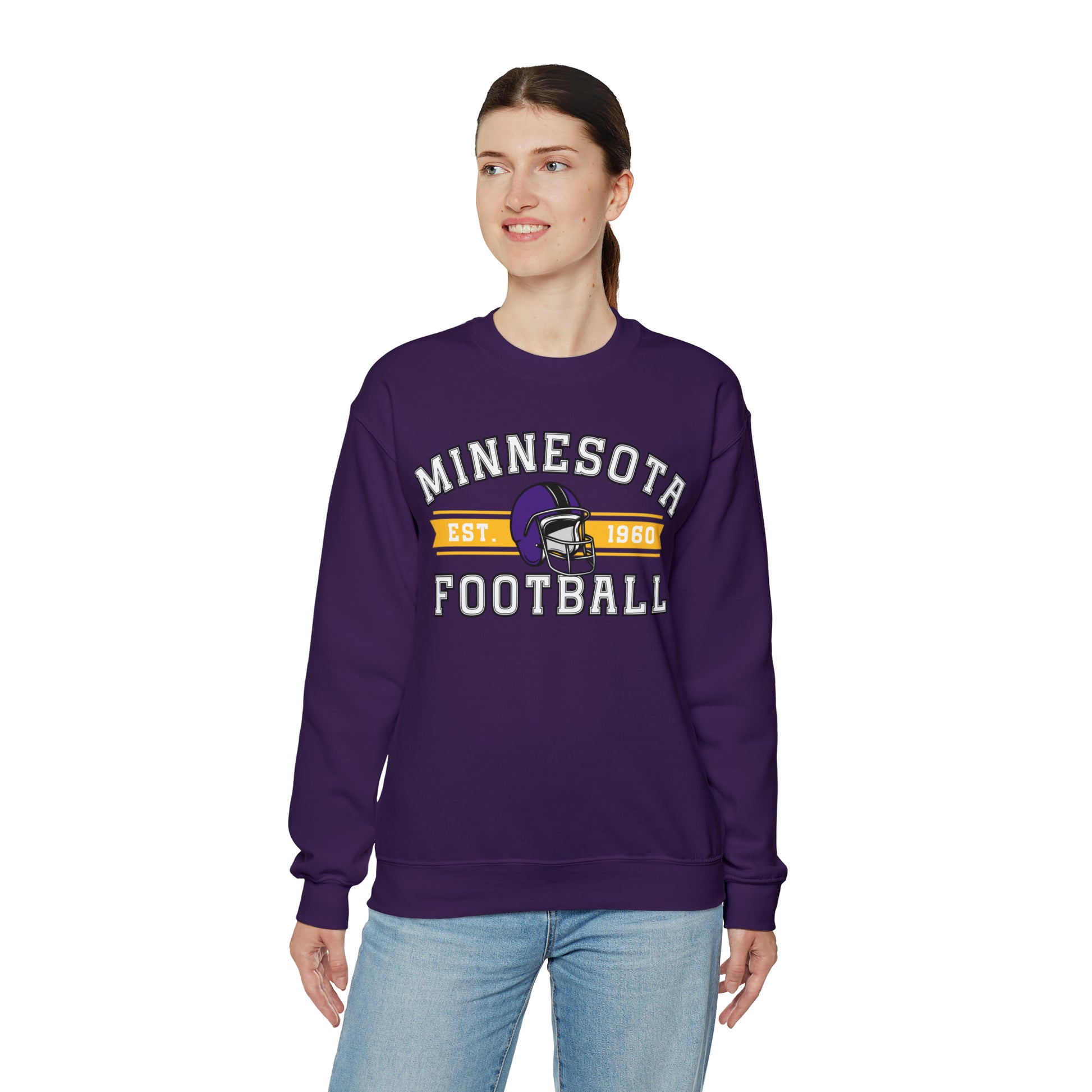 Minnesota Football Sweatshirt - Happy Place Studio